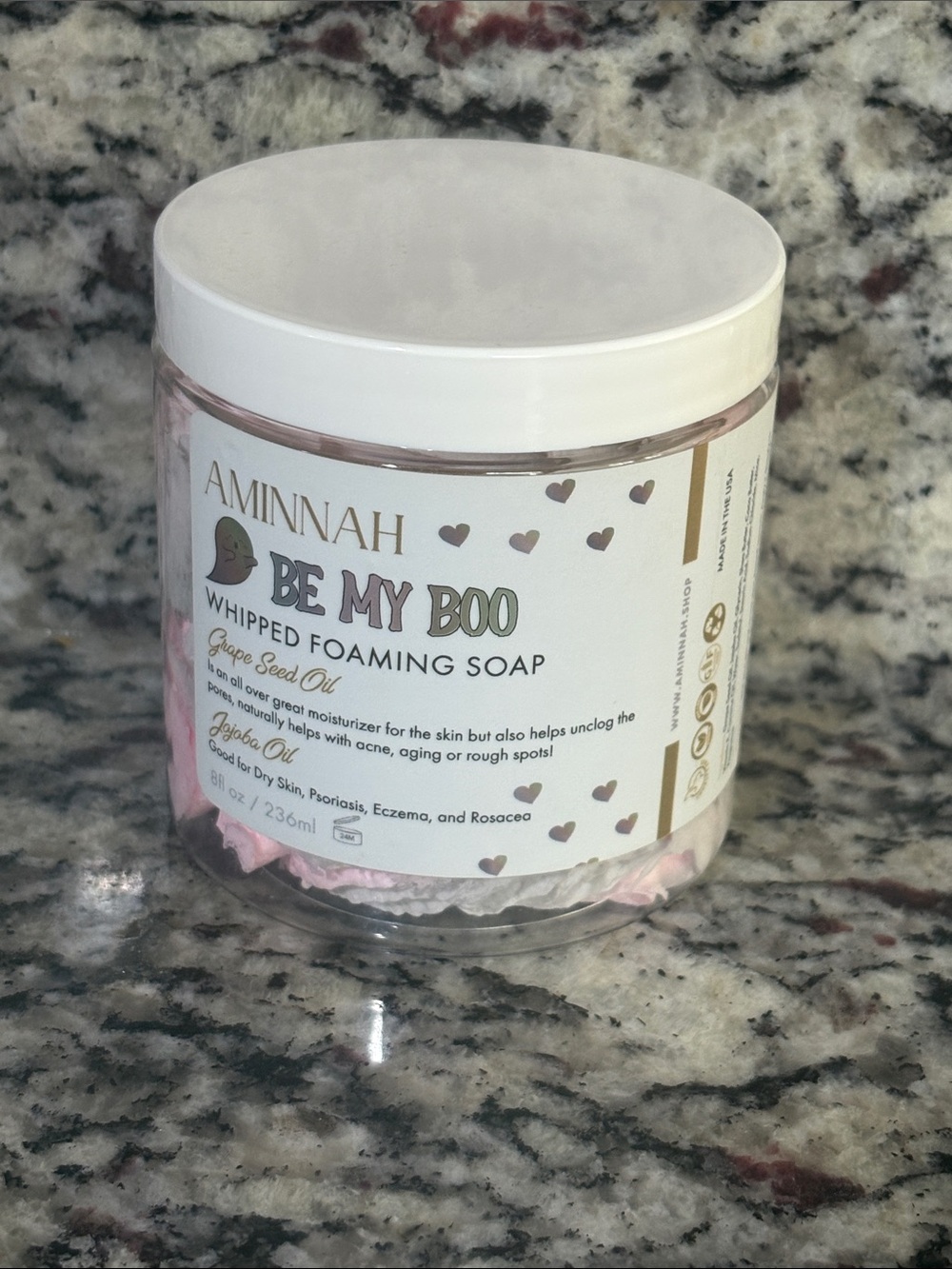 Aminnah Be My Boo Whipped Foaming Soap